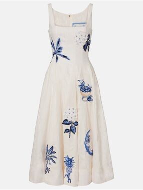chinese dress ladies Barbara Midi Dress in Chinesis